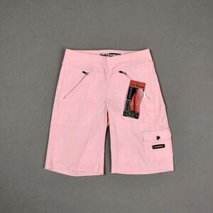 Jamie Sadock Skinnylicious Pink Women's Bermuda Shorts-golf, tennis, pickleball
